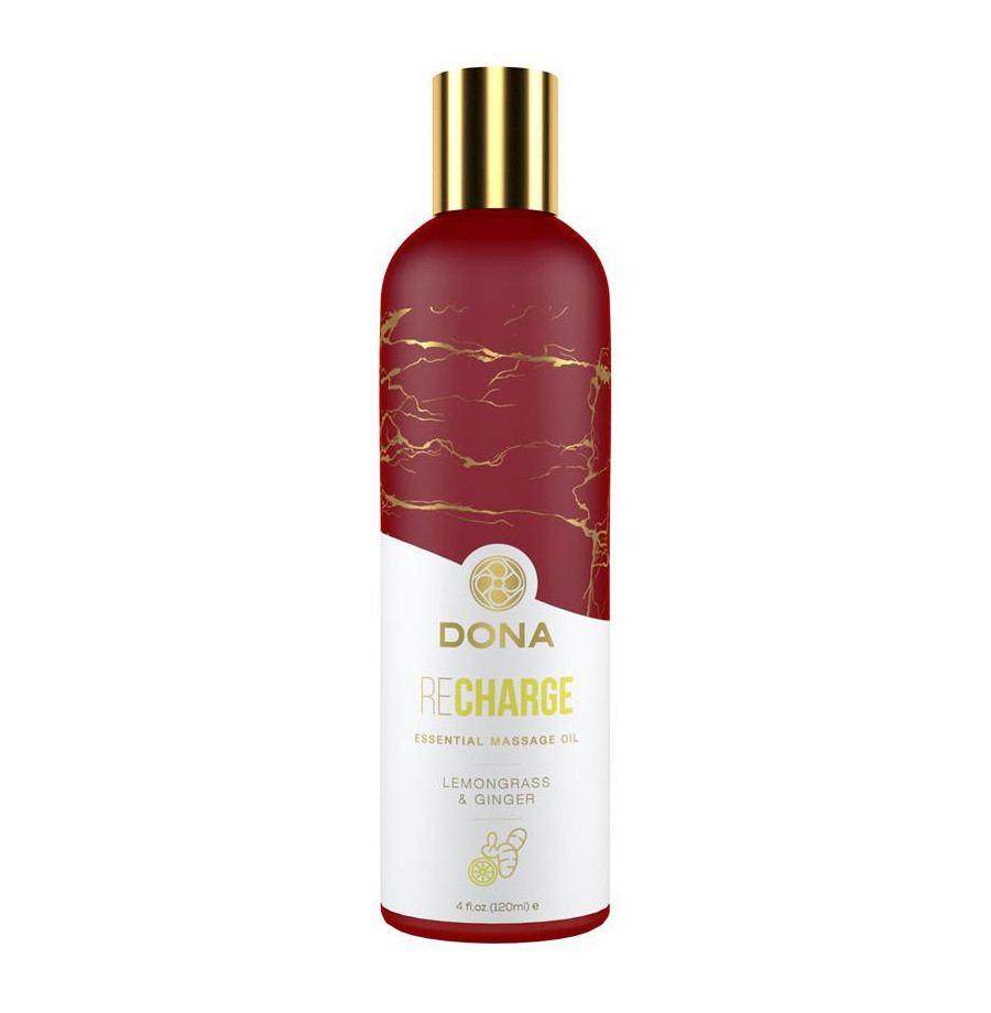 Dona - Essential Massage Oil Re-Charge 120ml Citronella Zenzero