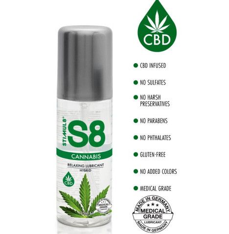 S8 - Lubrificante Cannabis 125ml 