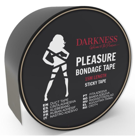 Nastro Bondage Tape Nero 