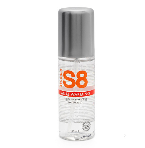 S8 - Lubrificante anale a base d'acqua Warming 125ml