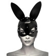 Chic Desire - Maschera da Coniglio Nero Similpelle