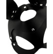 Chic Desire - Maschera da Coniglio Nero Similpelle