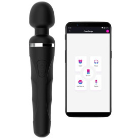 Lovense - Domi 2 Mini Wand Massager Nero 