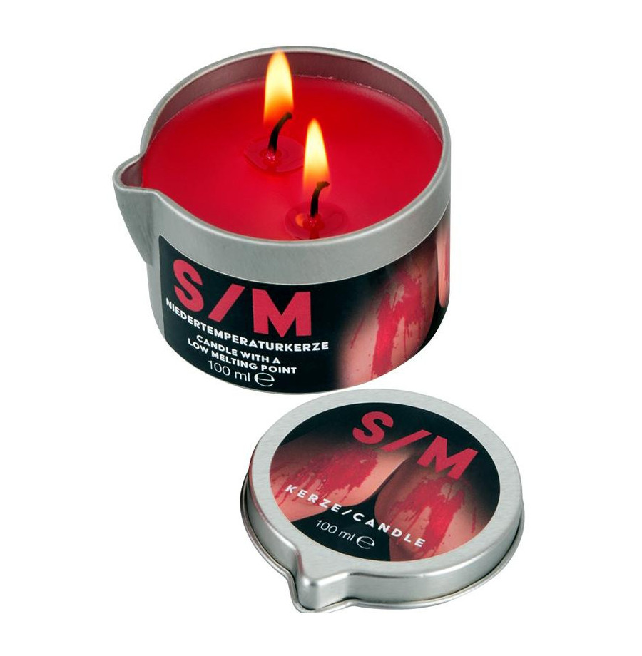 SM - Candela a freddo 100ml Rosso 