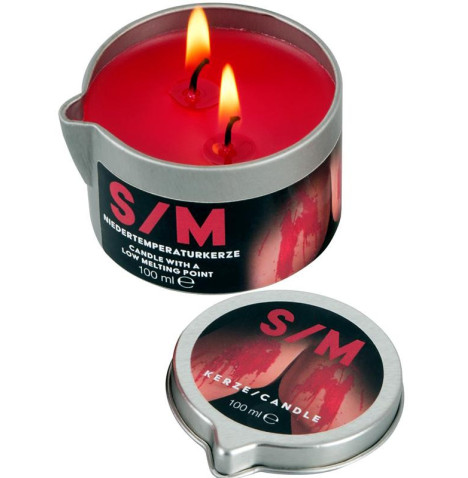 SM - Candela a freddo 100ml Rosso 