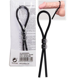 You2Toys - Ring Silicone Regolabile Nero 