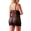 Curvy - Babydoll sensuale Nero Pizzo 