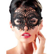 Maschera Ricamata 02 Nero Pizzo