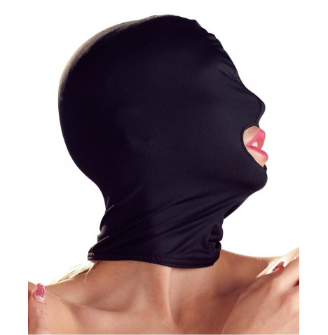 Maschera con apertura Nero Elasticizzato 