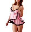 Babydoll con tanga Rosa