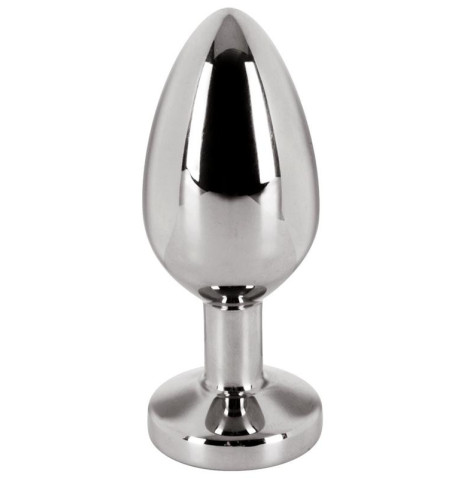 Diamond Butt Plug Argento Small