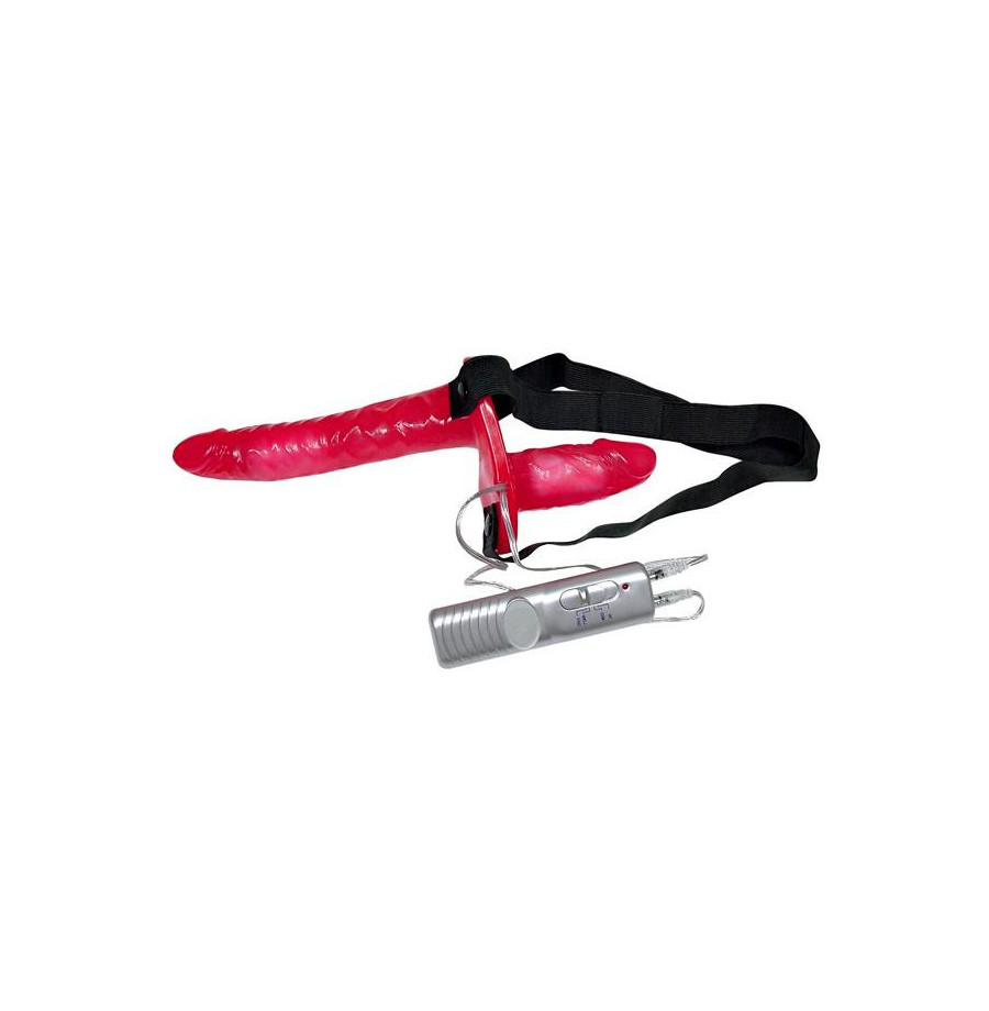 Bad Kitty Double Strap-On Rosso 