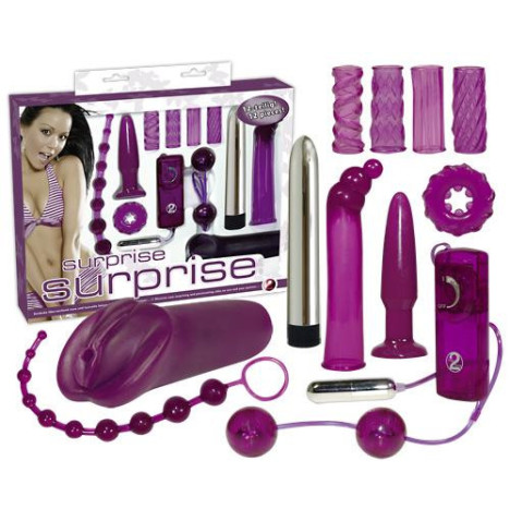 Kit Surprise 12 Pezzi Viola 