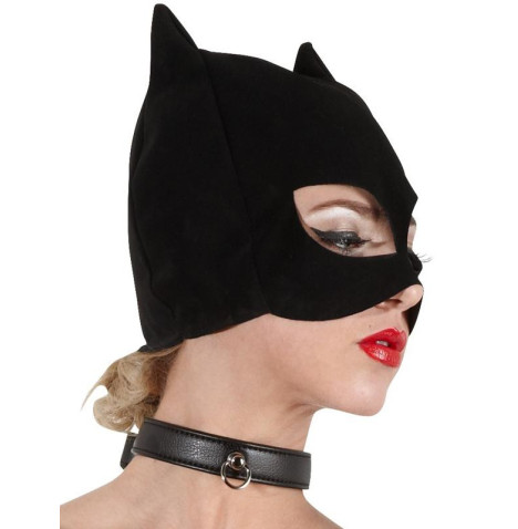 Maschera da Gatta - Catwoman Nero 