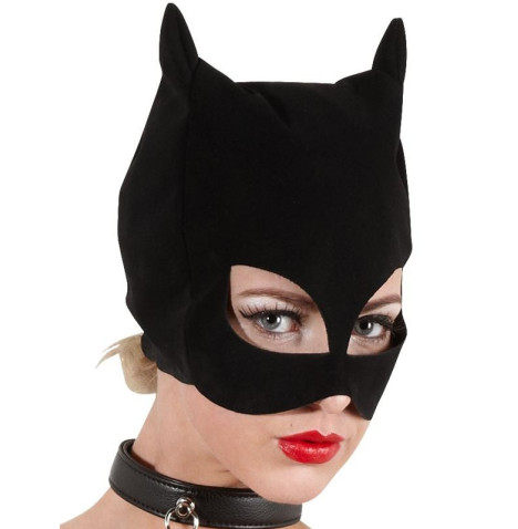 Maschera da Gatta - Catwoman Nero 