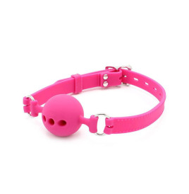 Ball Gag Respirabile Rosa 