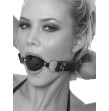 Ball Gag Respirabile Nero 