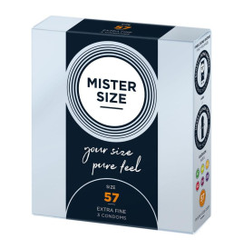 Mister Size - Profilattici 3pz 57