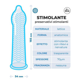 Love Match - Profilattici Stimolanti - 6pz