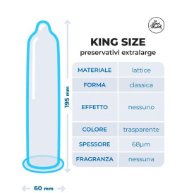 Love match - Profilattici King Size - 6pz