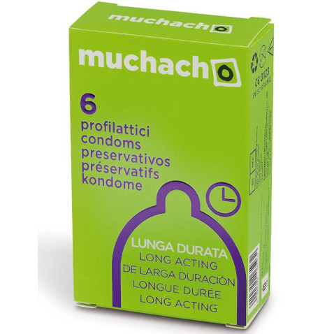 Muchacho - Profilattici Ritardanti - 6pz 