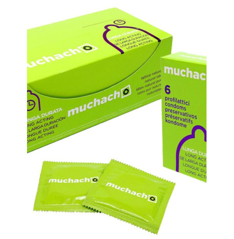 Muchacho - Profilattici Ritardanti - 6pz 