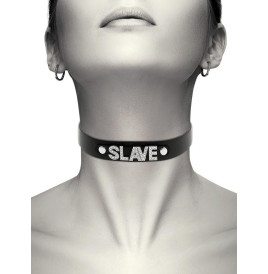 Coquette - Collare Choker Slave Nero