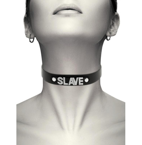 Coquette - Collare Choker Slave Nero